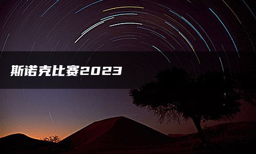 斯诺克比赛2023