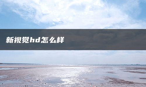 新视觉hd怎么样