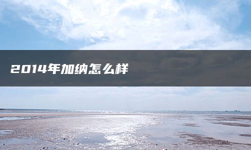 2014年加纳怎么样