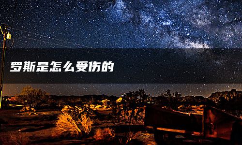 罗斯是怎么受伤的