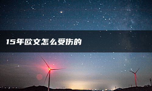 15年欧文怎么受伤的