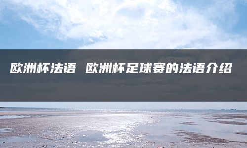 欧洲杯法语 欧洲杯足球赛的法语介绍