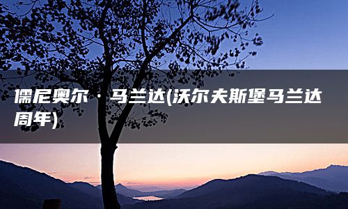 儒尼奥尔·马兰达(沃尔夫斯堡马兰达周年)