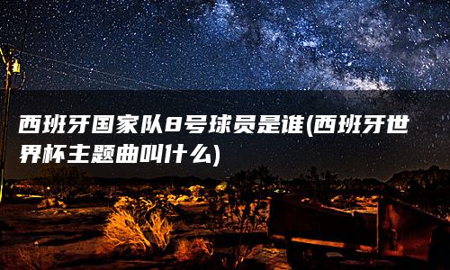 西班牙国家队8号球员是谁(西班牙世界杯主题曲叫什么)